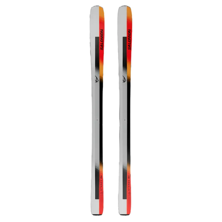 Salomon Stance 84 Skis 2025 - Mens 169 Silver/Pea/Coral