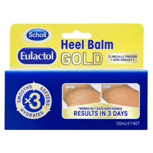 Scholl Eulactol Heel Balm Gold 120 ml