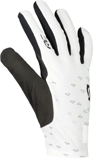 Scott RC Pro Full Finger Cycling Gloves - White