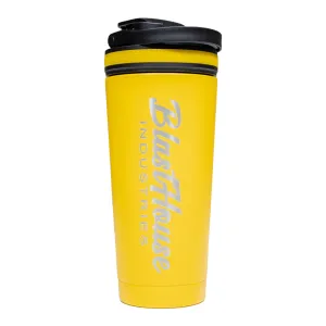 SCRIPT ICE SHAKER - YELLOW
