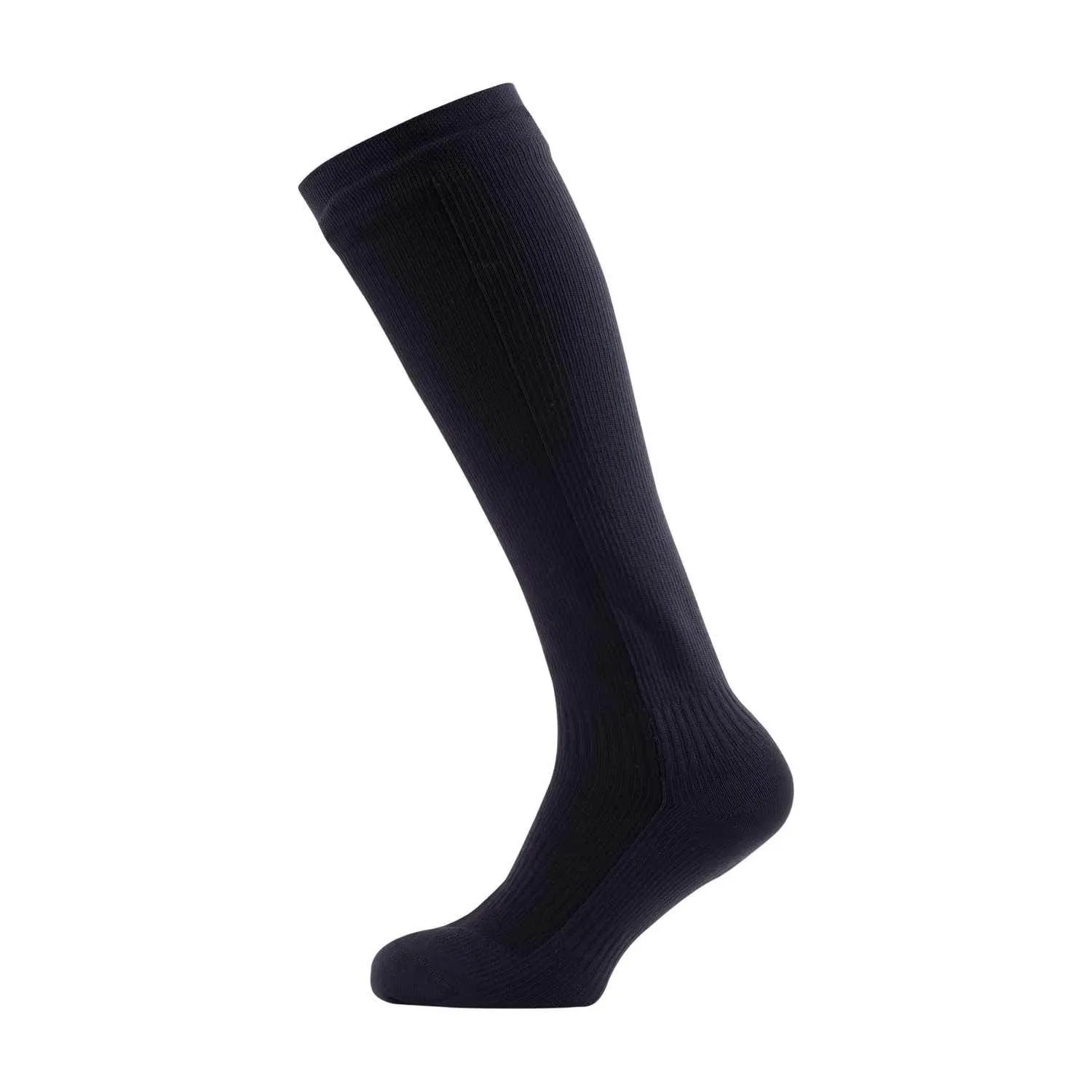 Sealskinz Hiking Mid Weight Knee Length Waterproof Socks Black Grey