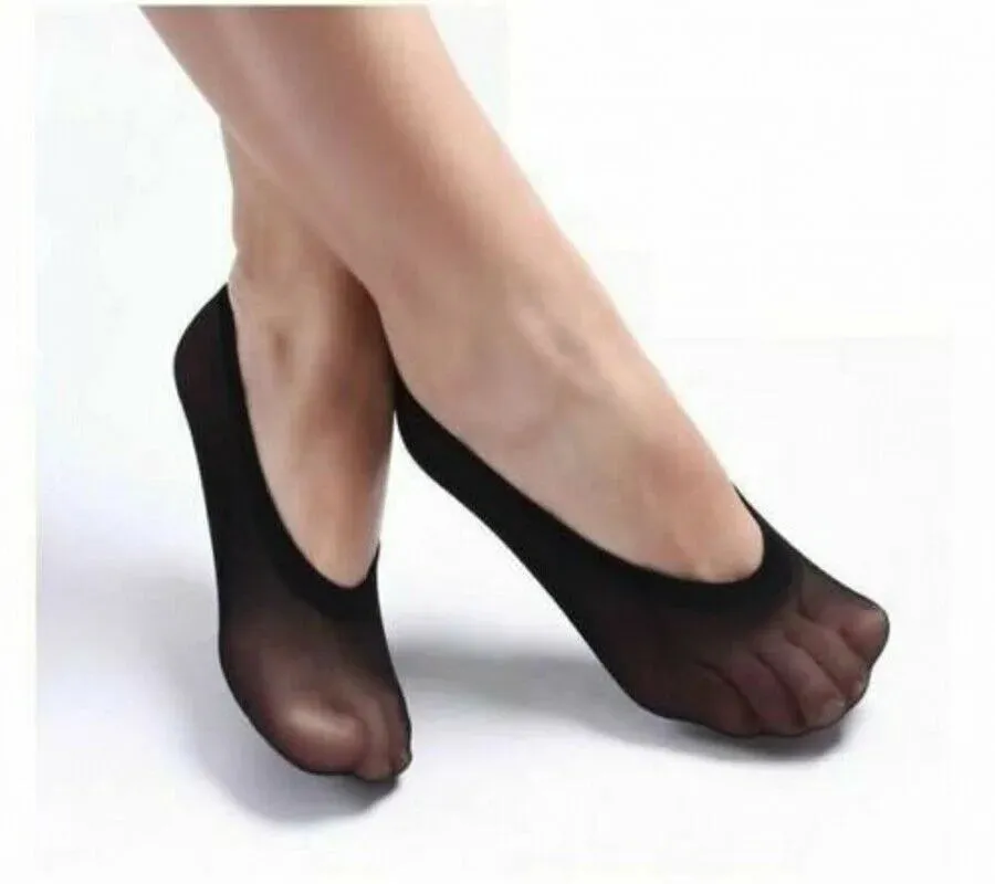 Seamless Ice Silk Ankle Boat Socks for Women