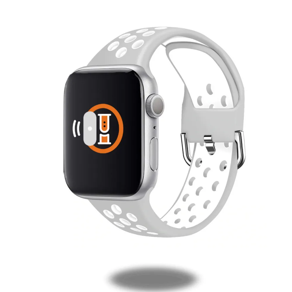 Silicon Sport Bands with Metal Buckle