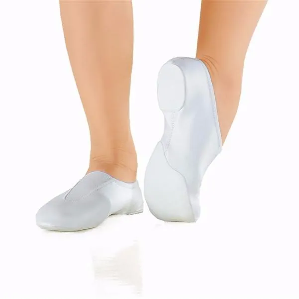 So Danca Youth White Leather Gym Shoe