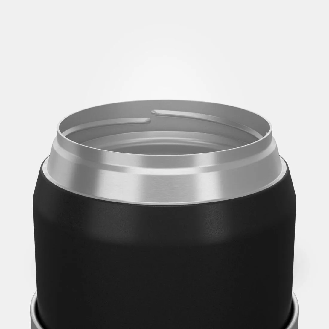 Stainless Steel Isothermal Food Box for Hiking MH500 0.8 L with Bowl