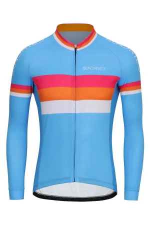 Sundried Euro Men's Long Sleeve Cycle Jersey