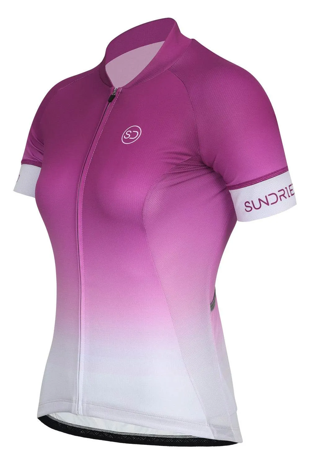 Sundried Fade Pink Women's Short Sleeve Cycle Jersey