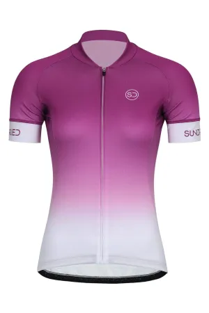 Sundried Fade Pink Women's Short Sleeve Cycle Jersey