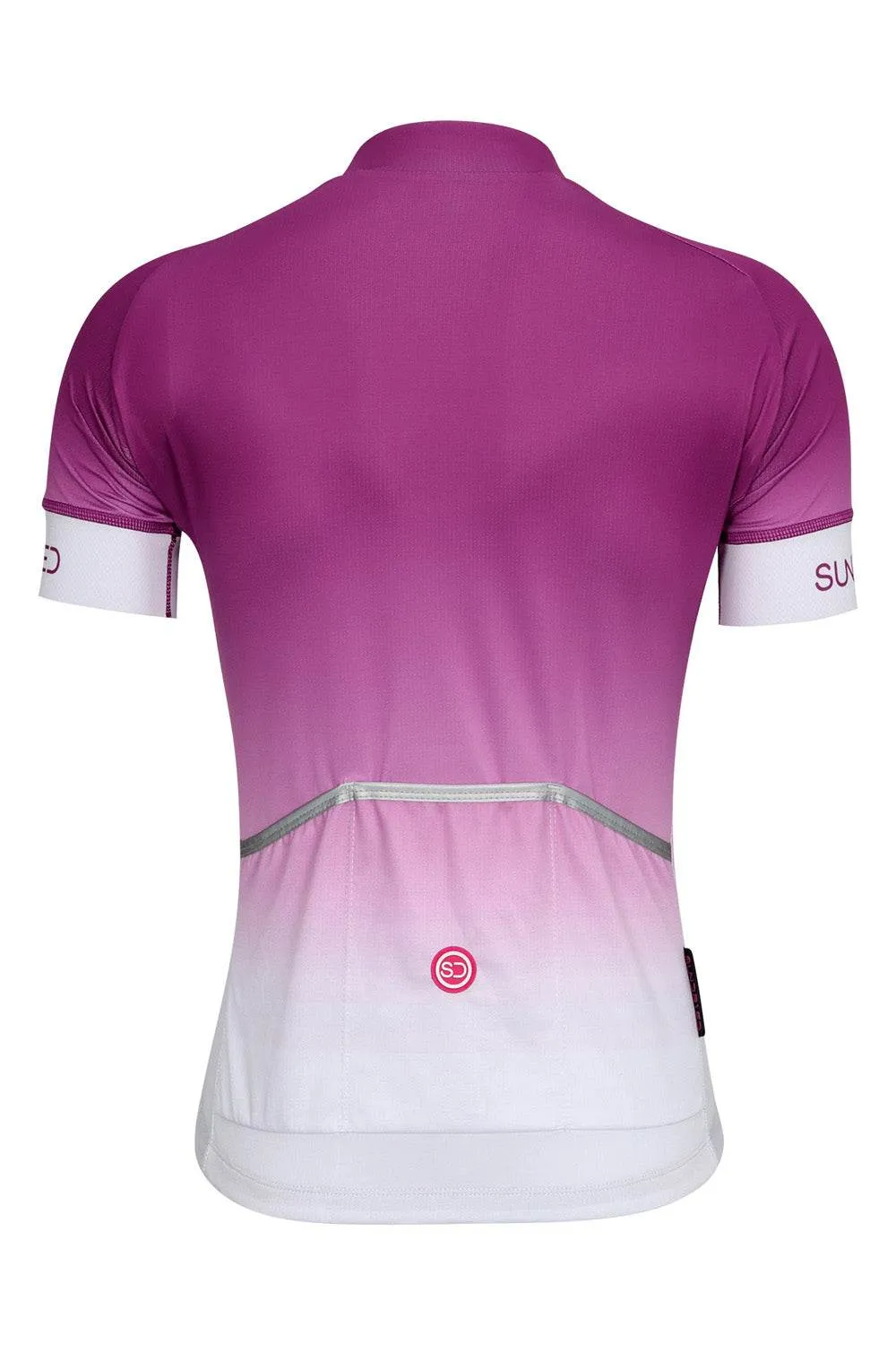 Sundried Fade Pink Women's Short Sleeve Cycle Jersey