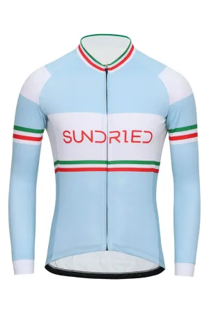 Sundried Ice Stripe Men's Long Sleeve Cycle Jersey