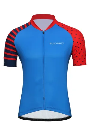 Sundried Spots and Stripes Men's Short Sleeve Cycle Jersey