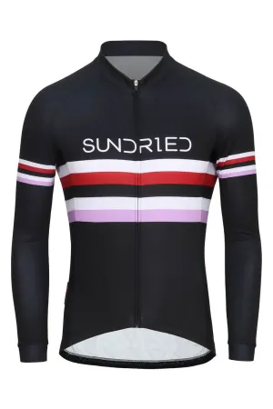 Sundried Stealth Men's Long Sleeved Cycle Training Jersey