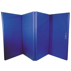 Sure Shot Foldable Gymnastics Mat (Blue) | 50mm