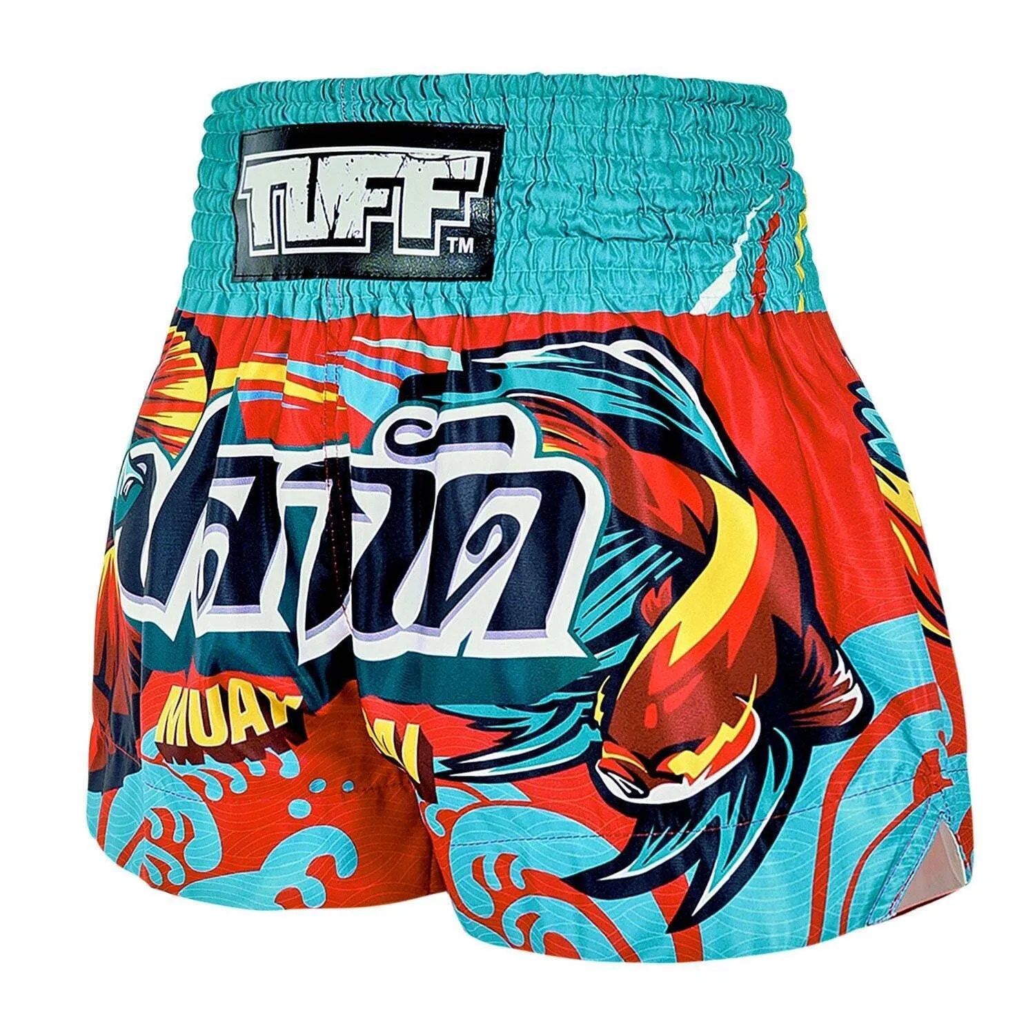 TUFF Muay Thai Boxing Shorts The Half-Sun Light