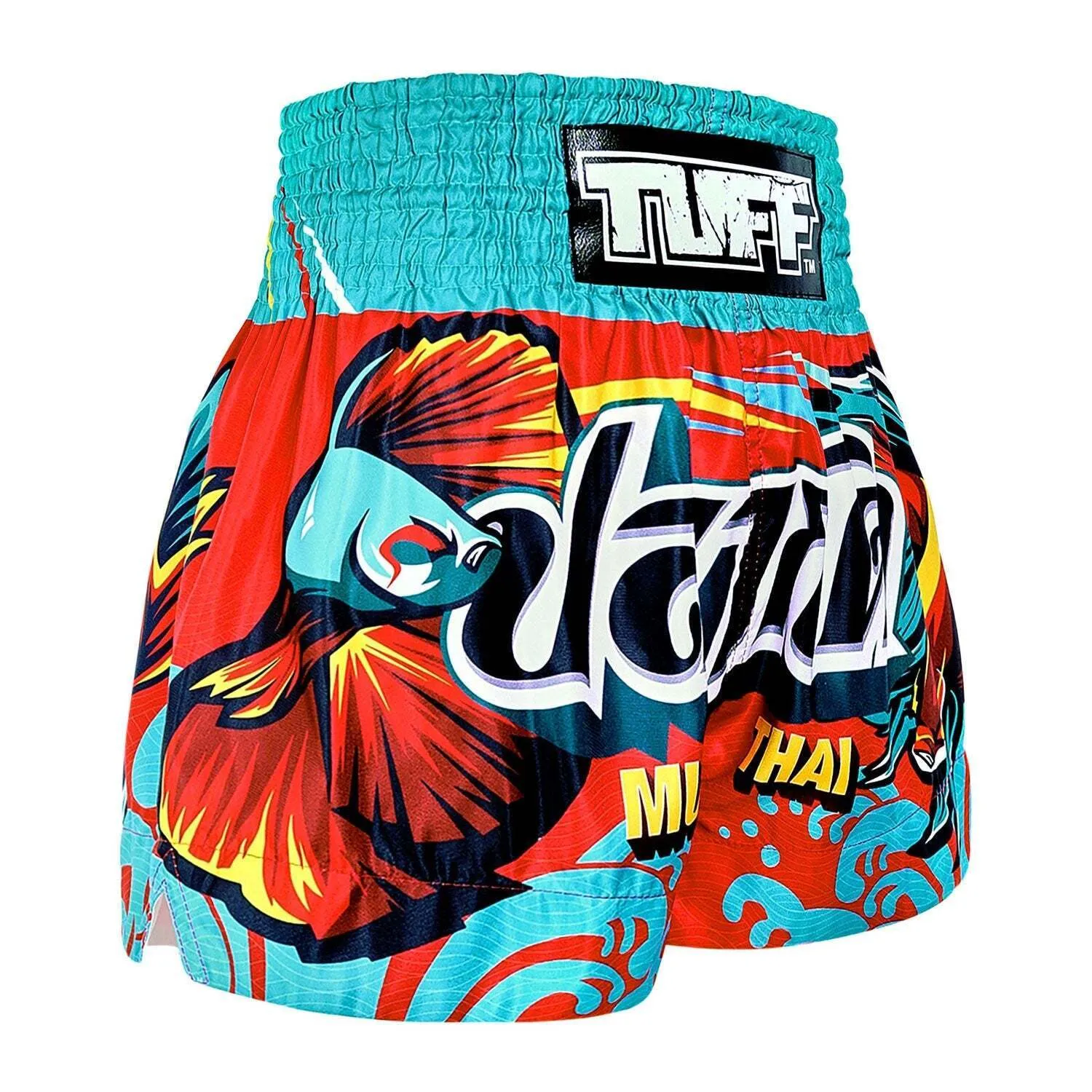 TUFF Muay Thai Boxing Shorts The Half-Sun Light