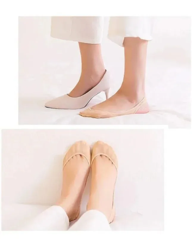 Ultrathin Invisible Non Slip Silk Socks for High Heels