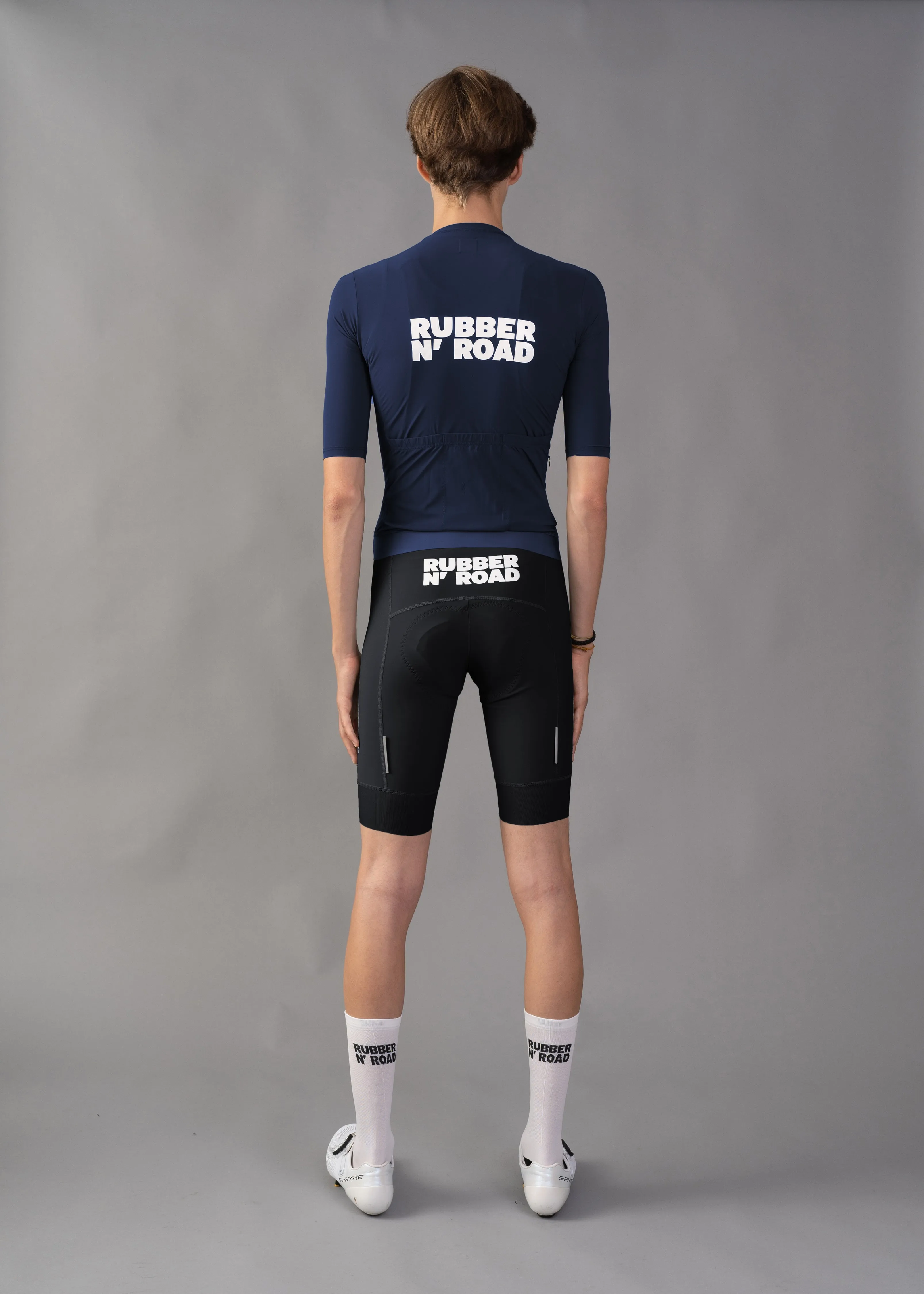 Uniform Bib Shorts - Black/White