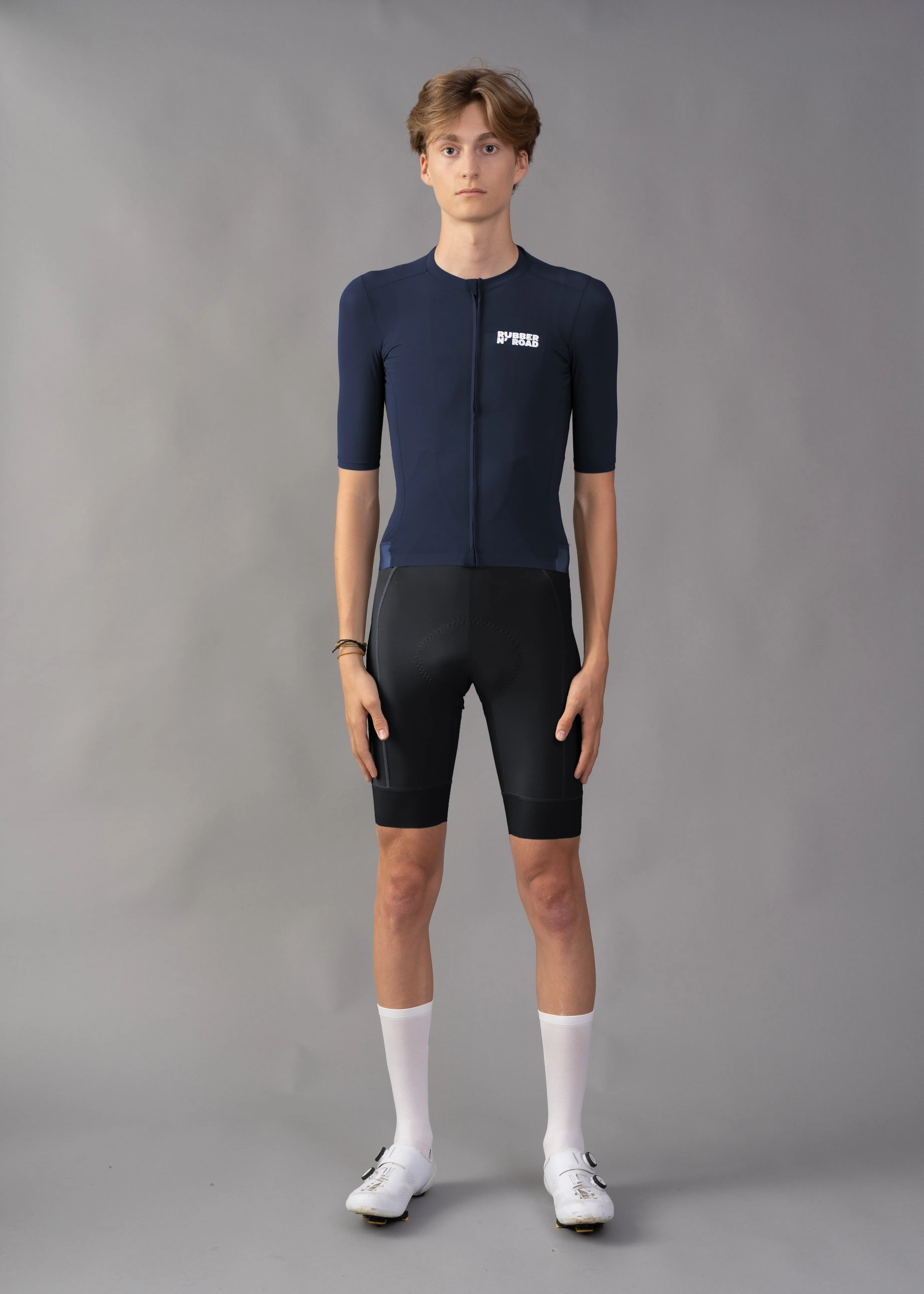 Uniform Bib Shorts - Black/White