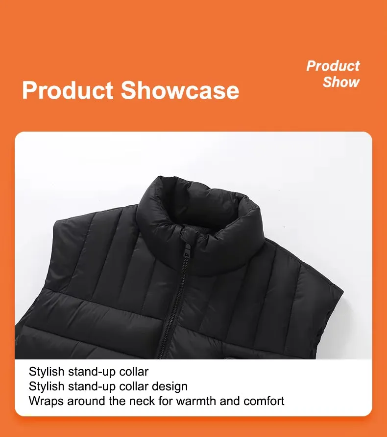 Unisex 15 Area Smart Heated Gilet
