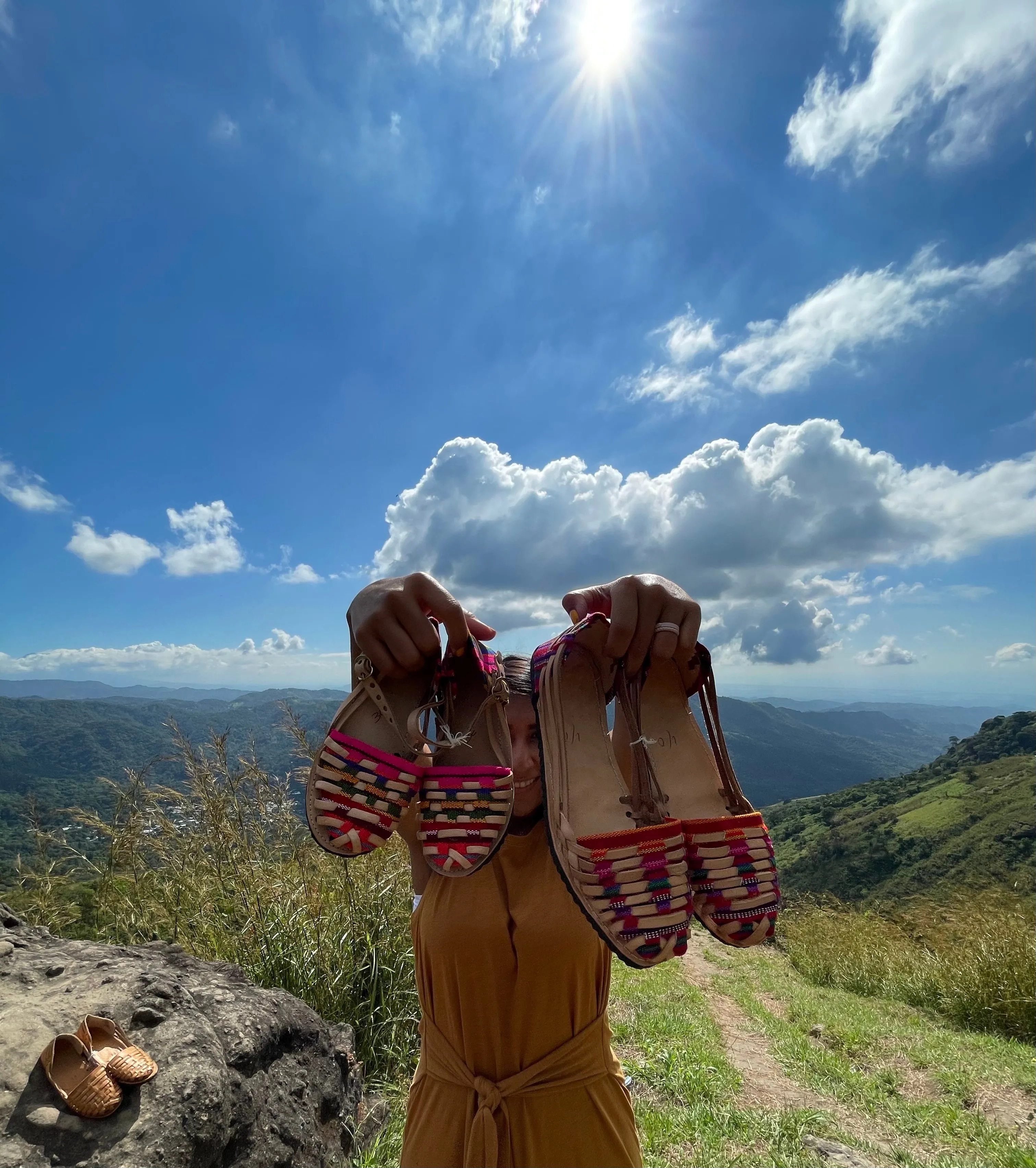 US 9.5/10-Handmade Colorful Leather Huarachas- CLICK FOR MORE STYLES