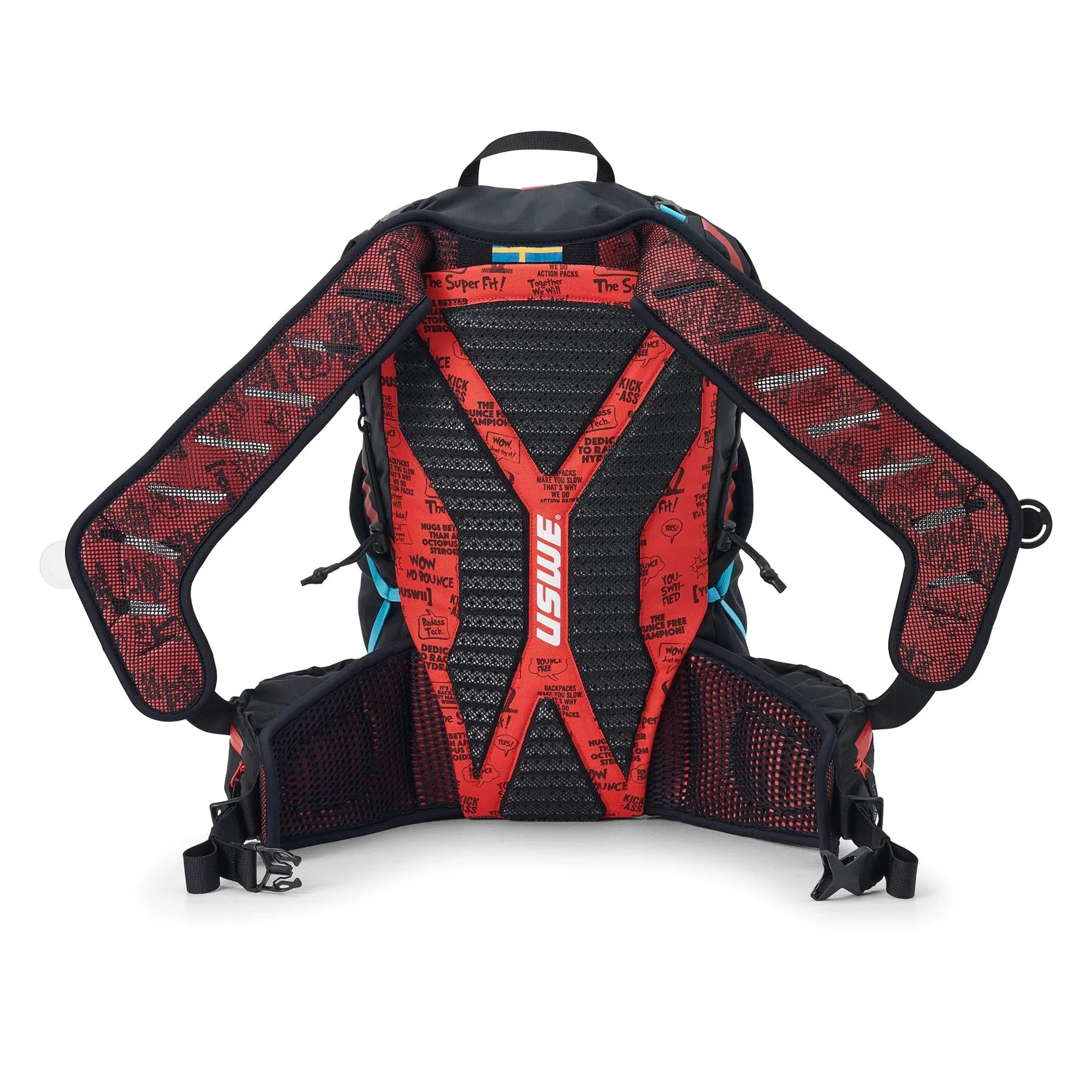 USWE Hajker 30L MTB & Hiking Rolltop Daypack - Carbon Black