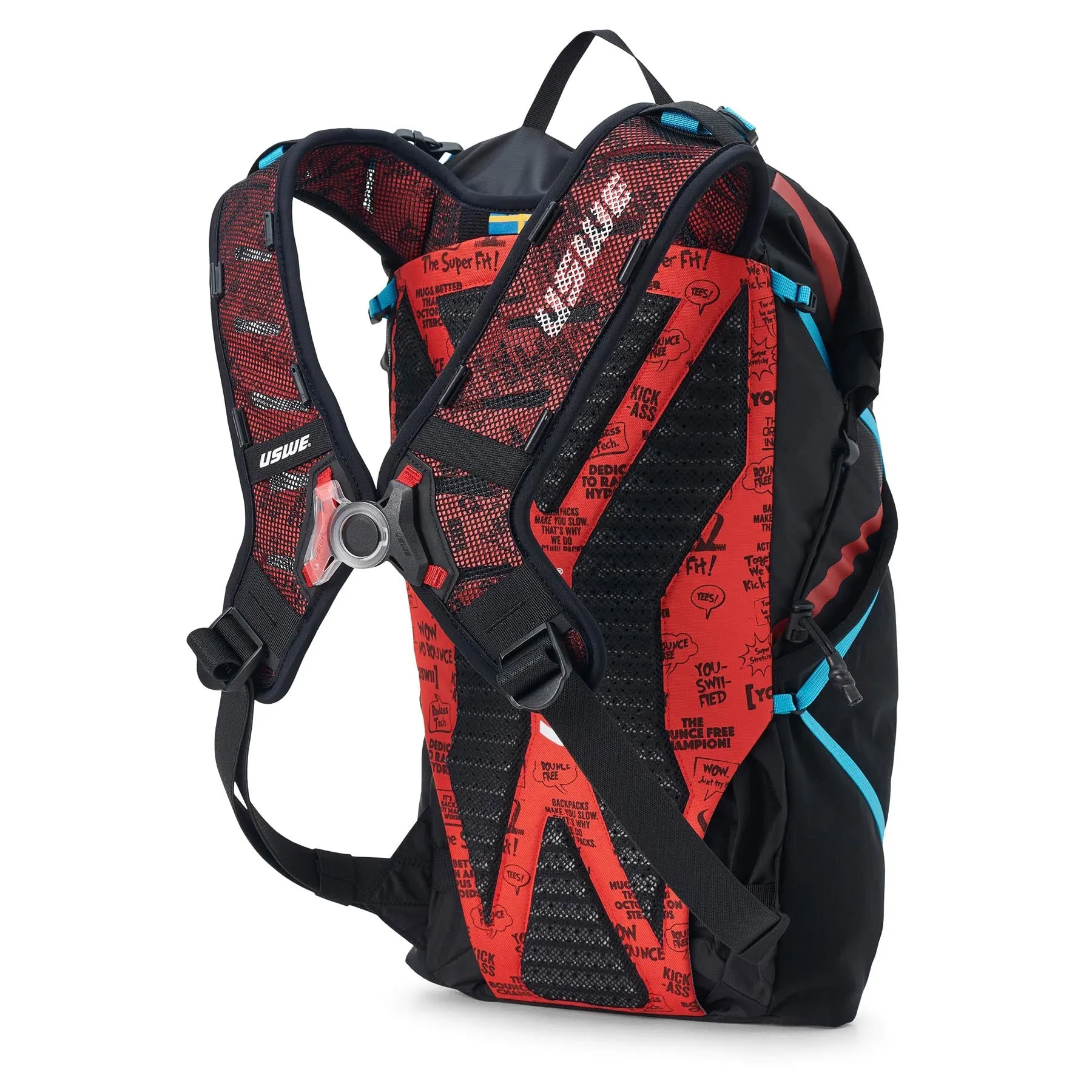 USWE Hajker 30L MTB & Hiking Rolltop Daypack - Carbon Black