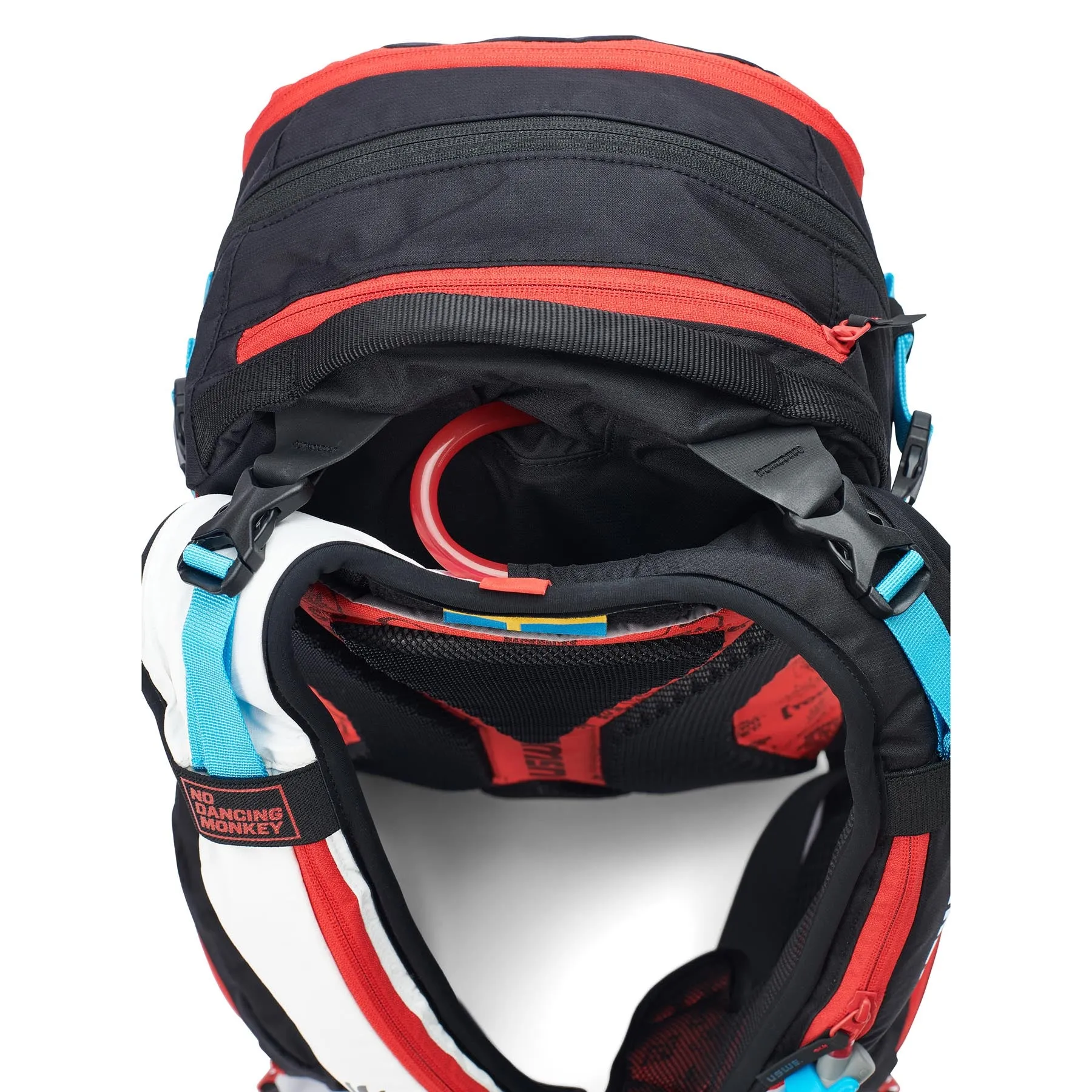 USWE Pow 16L Alpine Skiing Protector Pack - Carbon Black