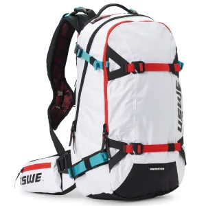 USWE Pow 25L Alpine Skiing Protector Pack - Cool White