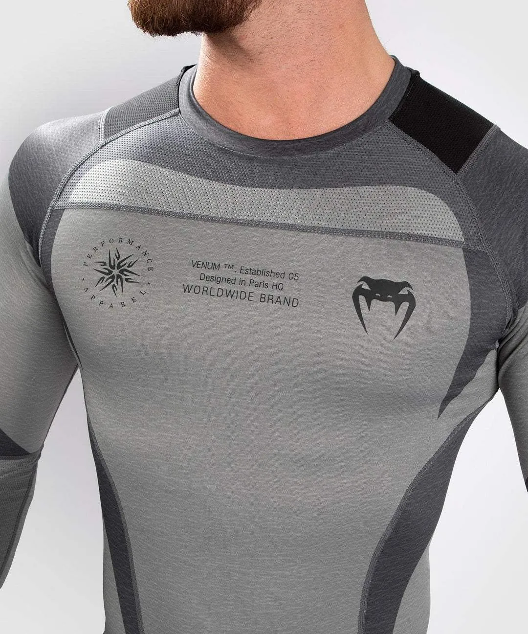 VENUM STONE RASHGUARD - LONG SLEEVES