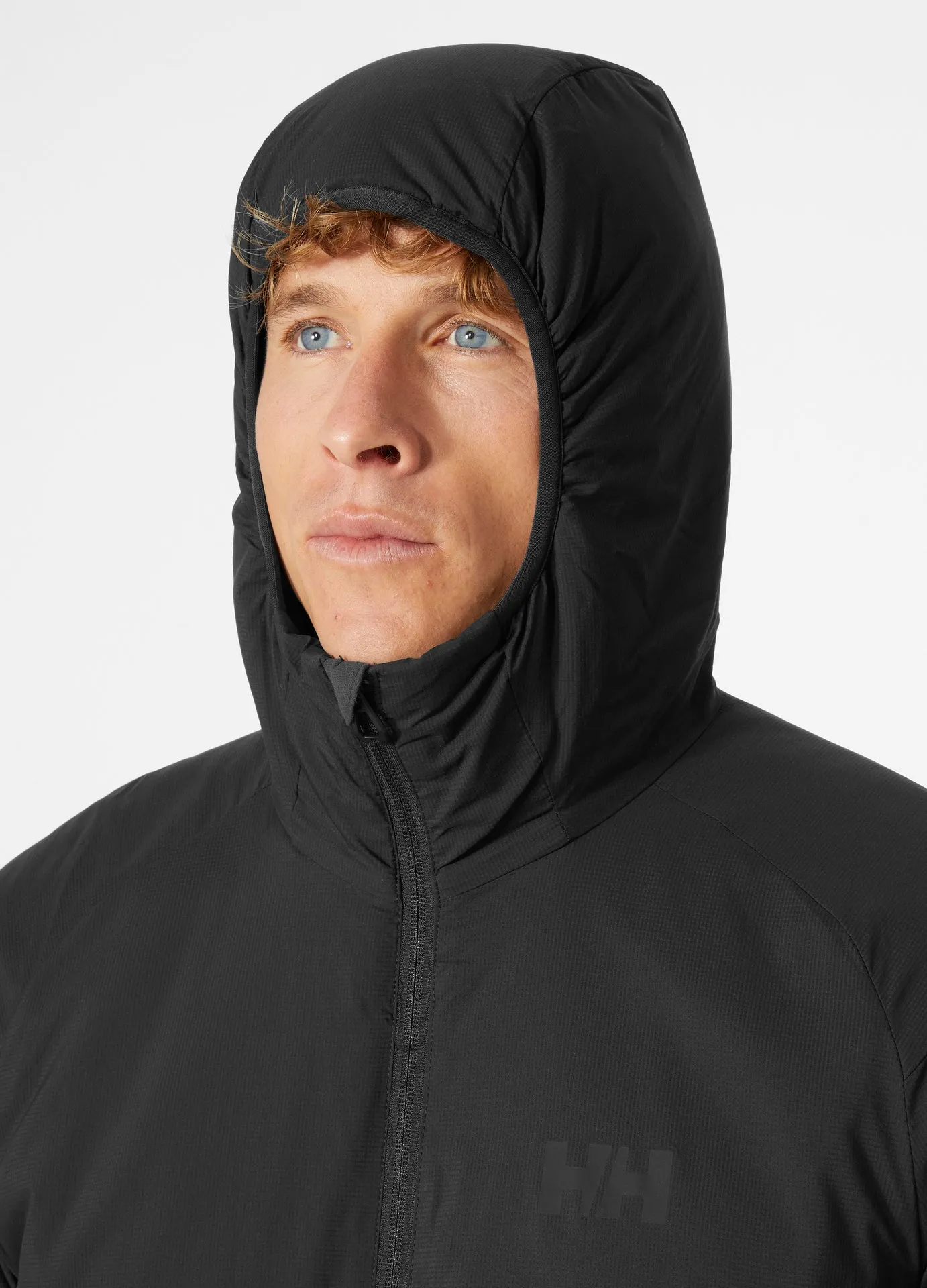 VERGLAS HOODED INSULATOR - BLACK