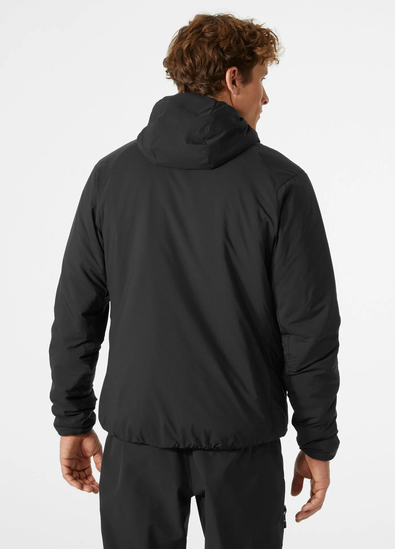 VERGLAS HOODED INSULATOR - BLACK