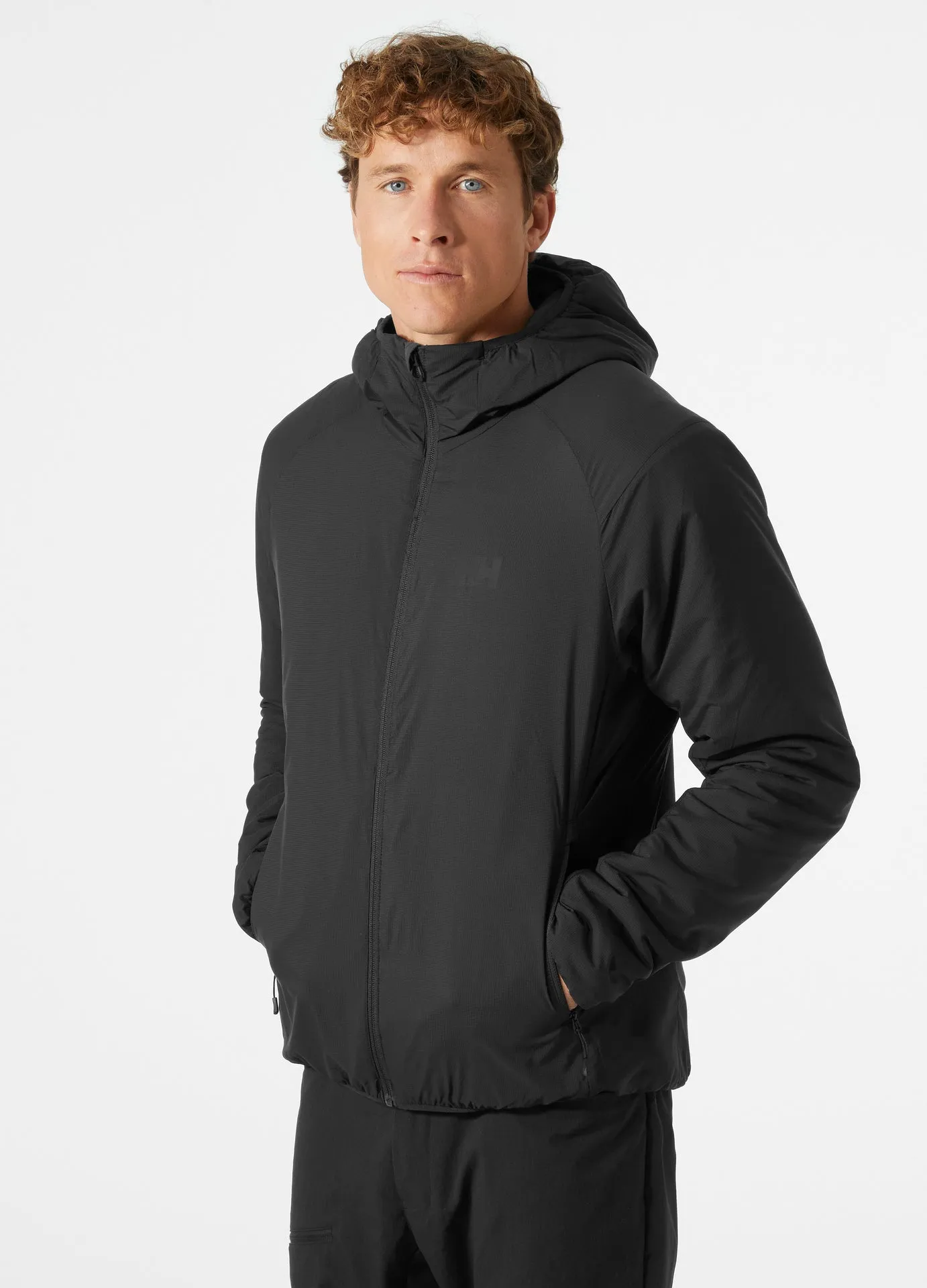 VERGLAS HOODED INSULATOR - BLACK