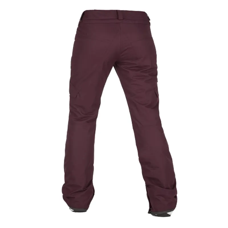 Volcom - Bridger Insulated Womens Snowboard Pants - Merlot - SALE
