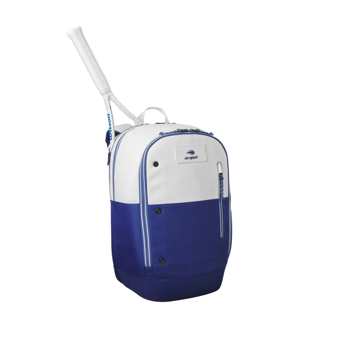 Wilson US Open Tour Backpack Racquet Bag (Blue / White)