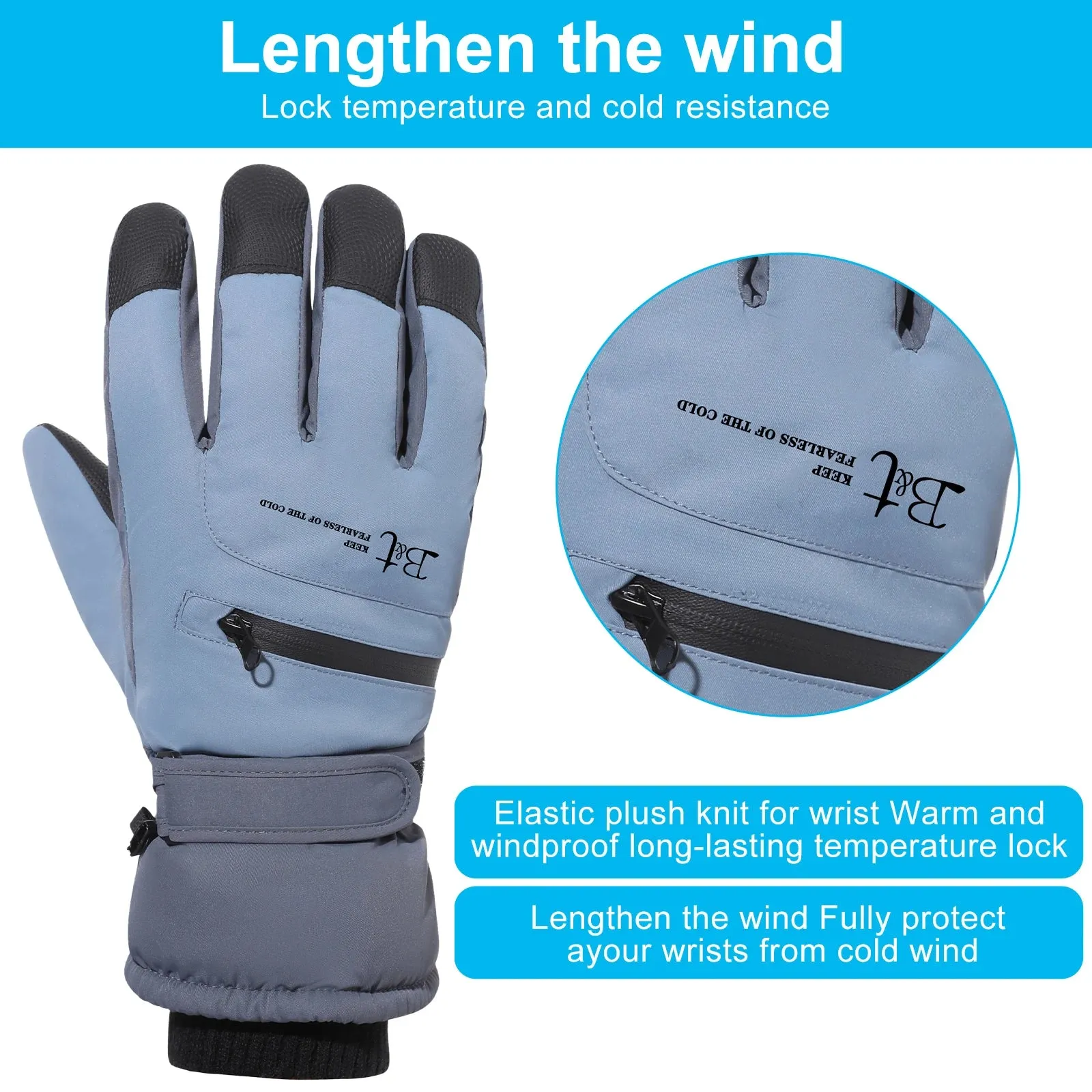 Winter Ski Gloves