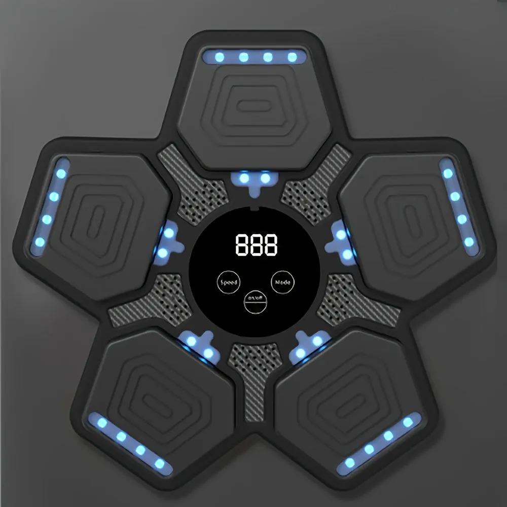 Wireless Music Boxing Machine with LED Target and Gloves