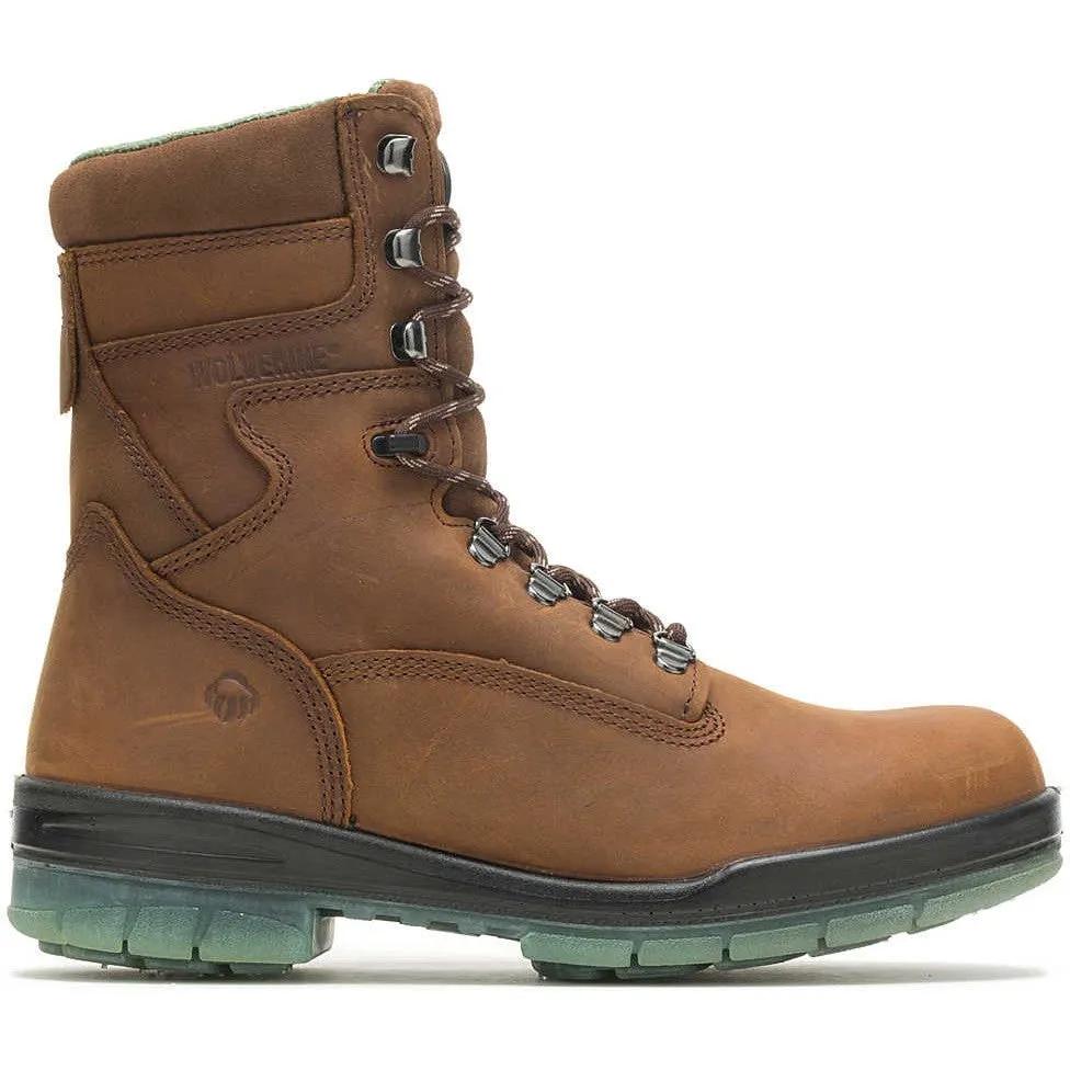 Wolverine Men's I-90 Durashocks 8" Steel Toe WP 200G Ins Work Boot- Stone- W03295