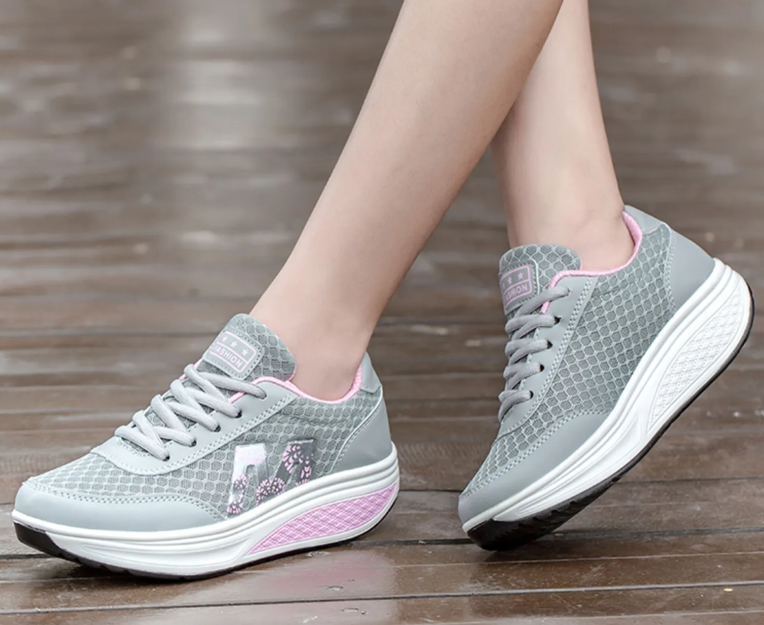 Women Orthopedic Lightweight Walking Sneakers, Comfortable Work Shoes