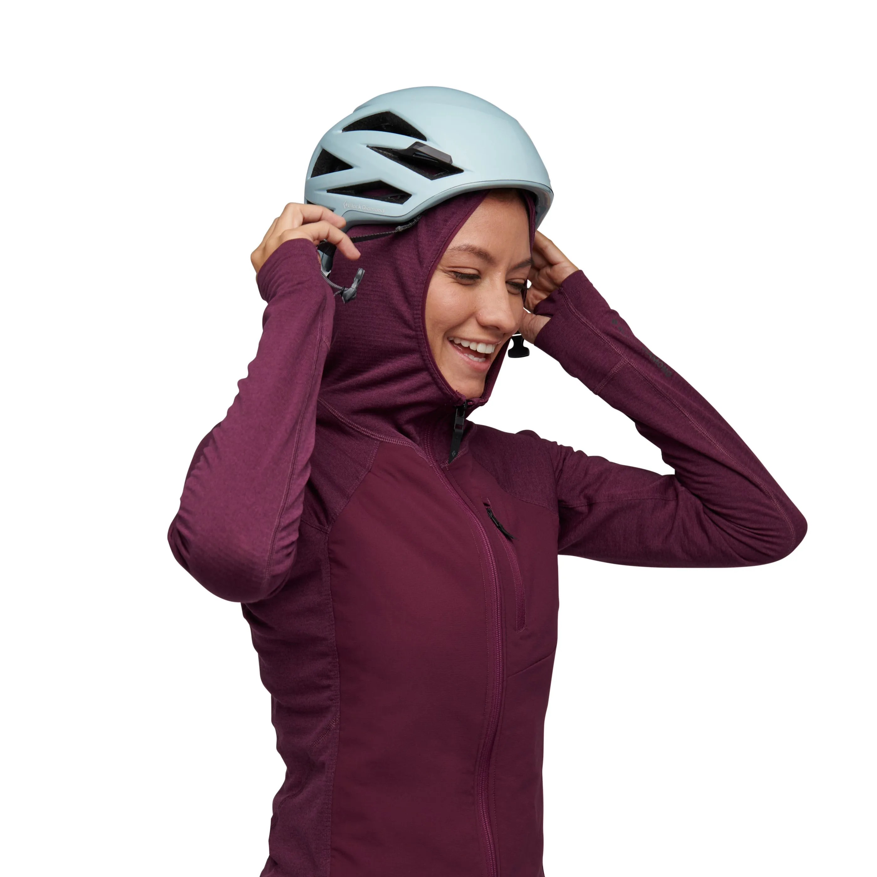 Women's Coefficient LT Hybrid Hoody
