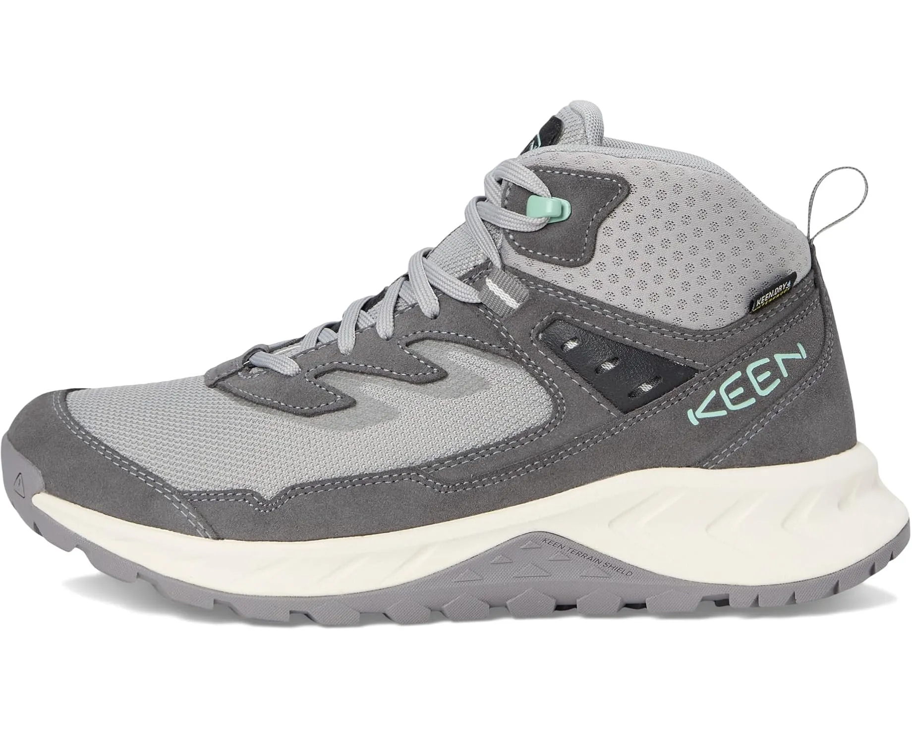 WOMEN'S KEEN HIGHTRAIL WATERPROOF HIKING BOOT | ALLOY / LICHEN