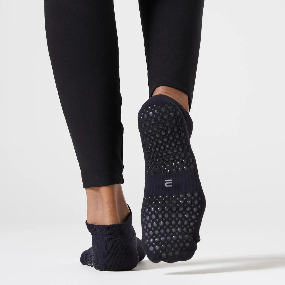 Women's Non-Slip Fitness Socks 500