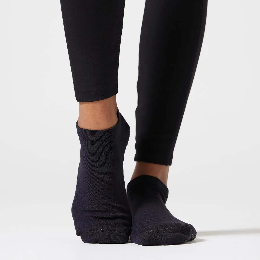 Women's Non-Slip Fitness Socks 500