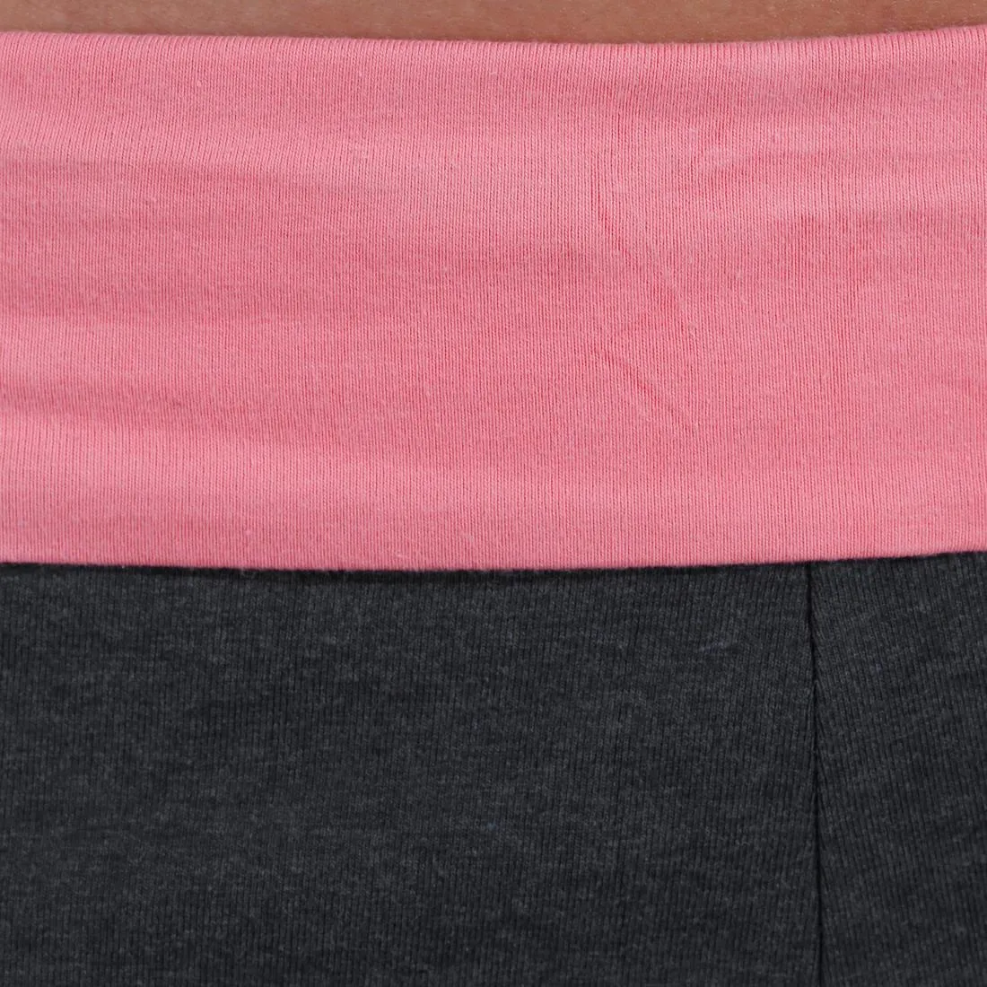 Women's Organic Cotton Yoga Bottoms - Dark Grey