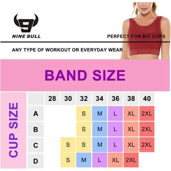 𝅺WOMENS Strappy Sports Bra Mesh Open Back Sports Bra for Workout Yoga Gym Red-1
