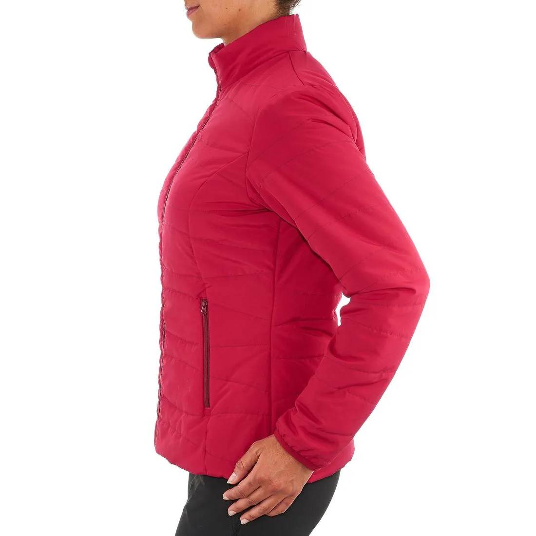 Women’s Synthetic Mountain Trekking Padded Jacket - MT 50 0°C