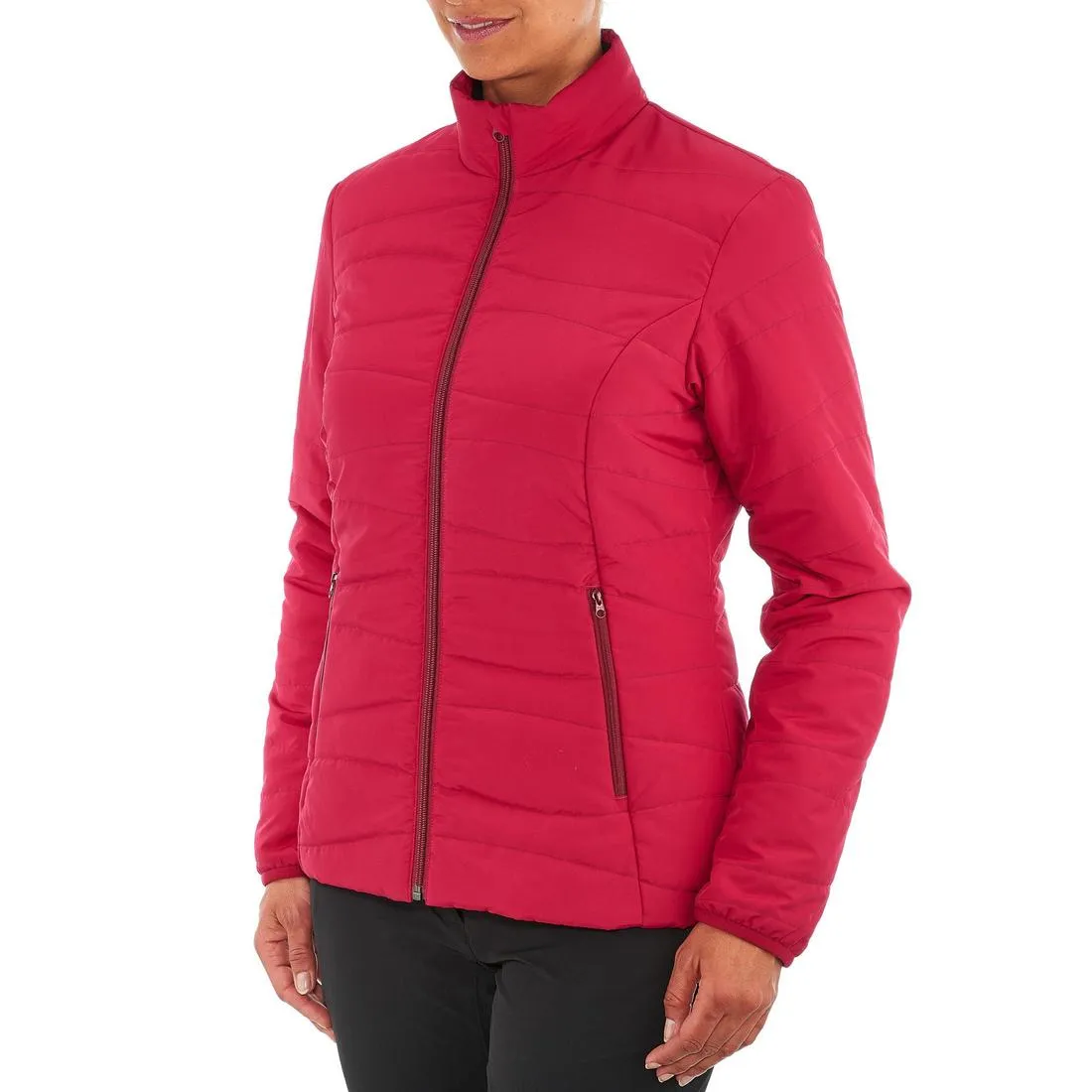 Women’s Synthetic Mountain Trekking Padded Jacket - MT 50 0°C