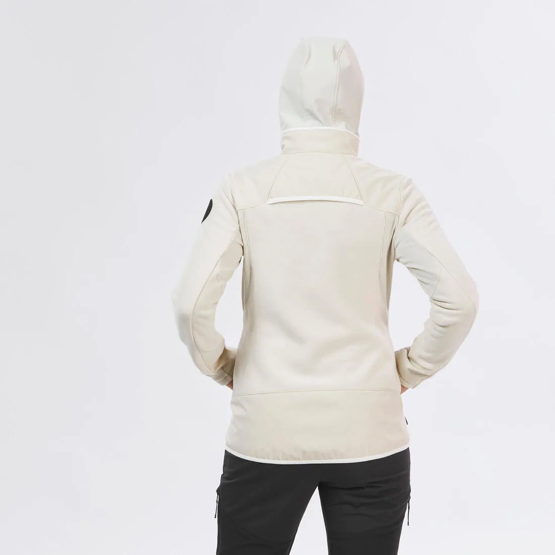 Women's Warm Fleece Hiking Jacket - SH500 X-WARM