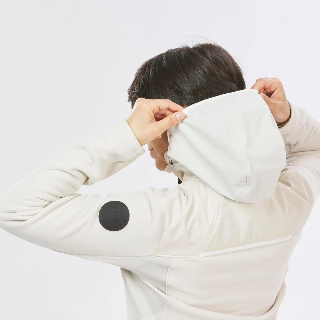 Women's Warm Fleece Hiking Jacket - SH500 X-WARM