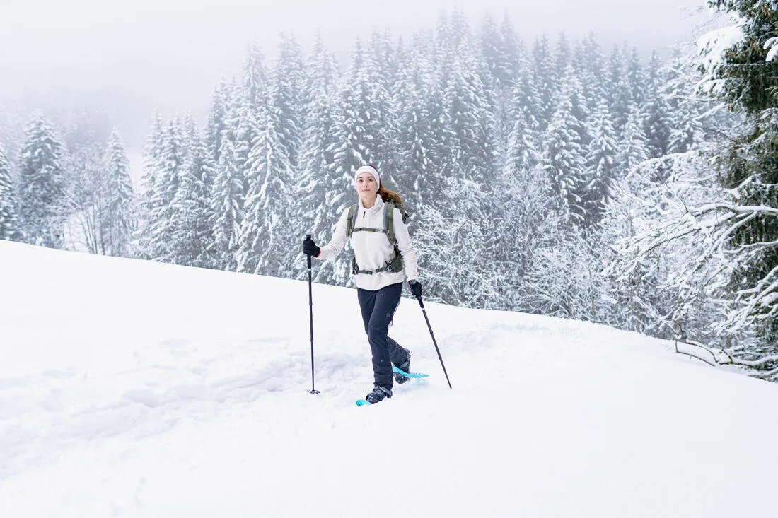 Women's Warm Fleece Hiking Jacket - SH500 X-WARM