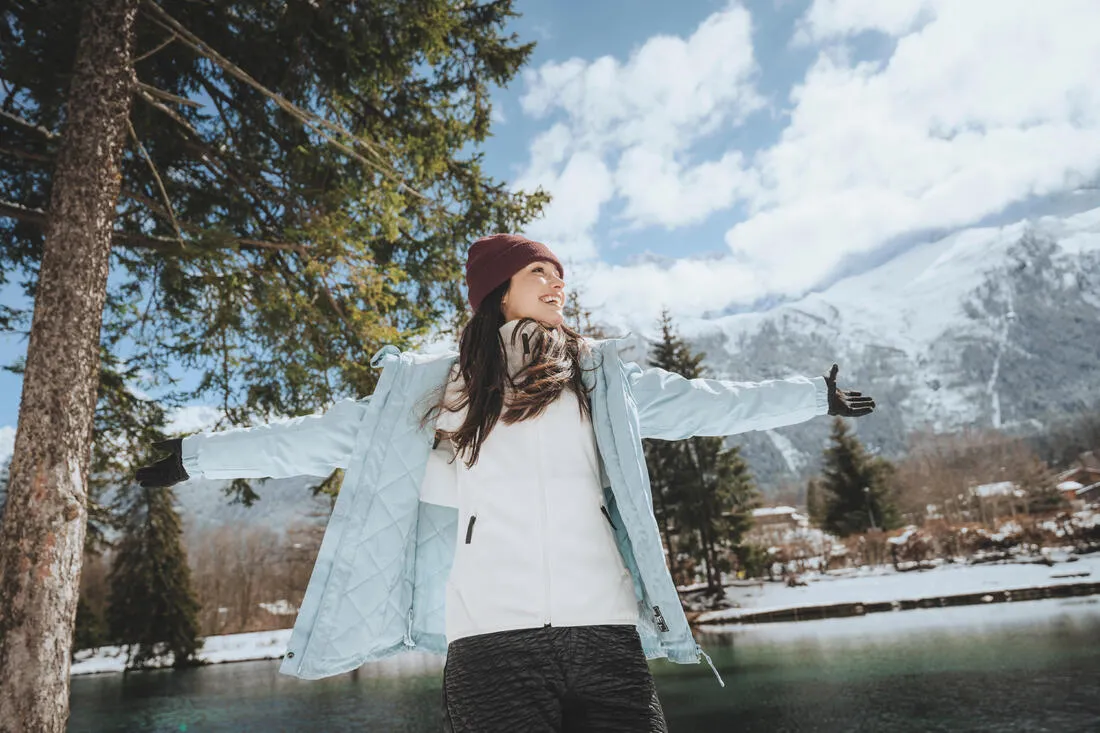 Women’s waterproof hiking jacket -10°C, NH500